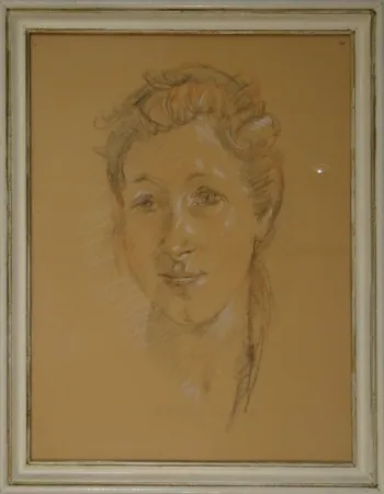 Нет Никаких Технических Soldenhoff - Kopf einer jungen Frau