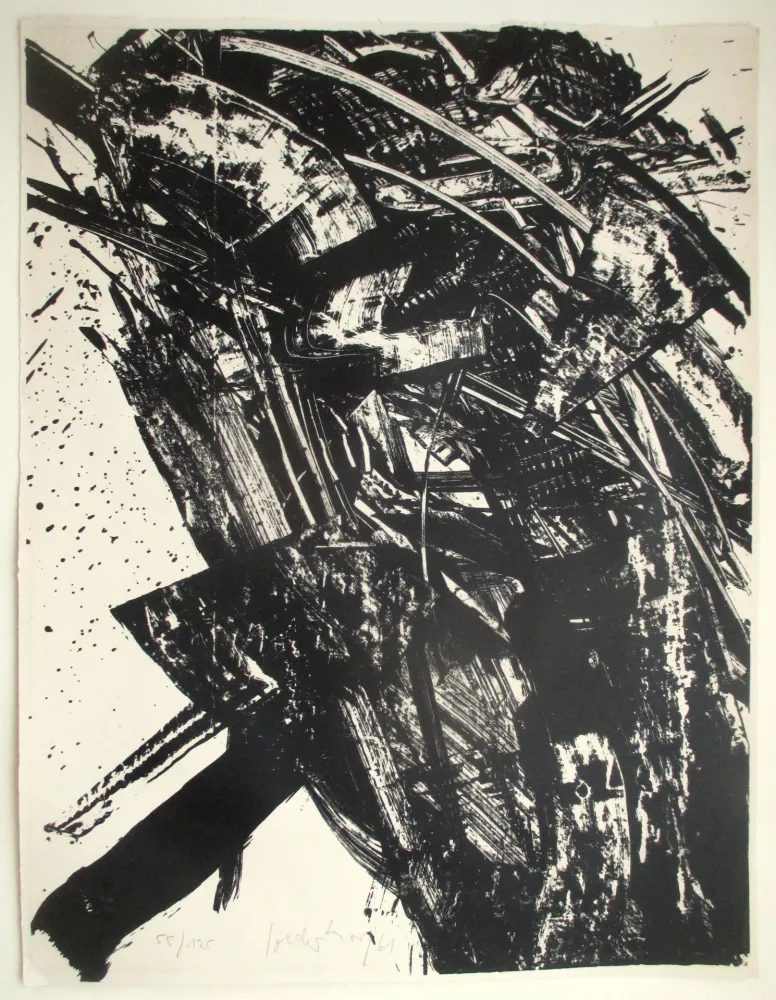 Литография Sonderborg - Ohne Titel (Lith 20)