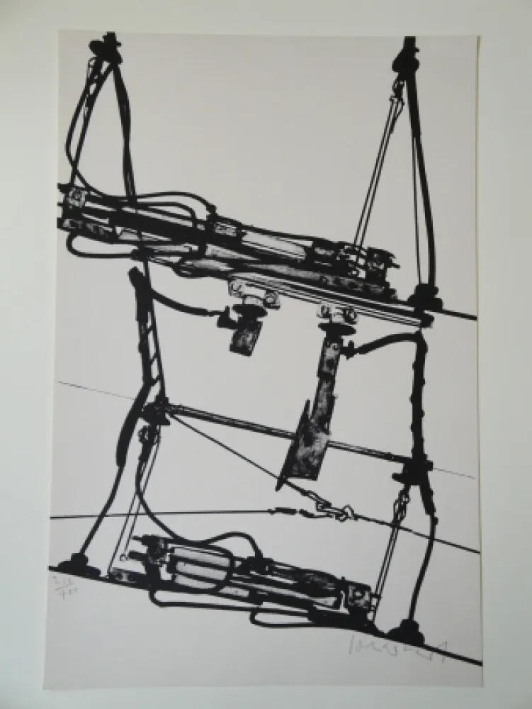 Литография Sonderborg - Tram de Bâle