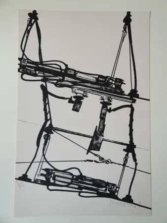 Литография Sonderborg - Tram de Bâle