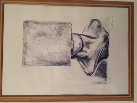 Литография Sosno - Tete au carré