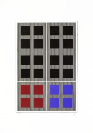 Сериграфия Soto - Caroni 