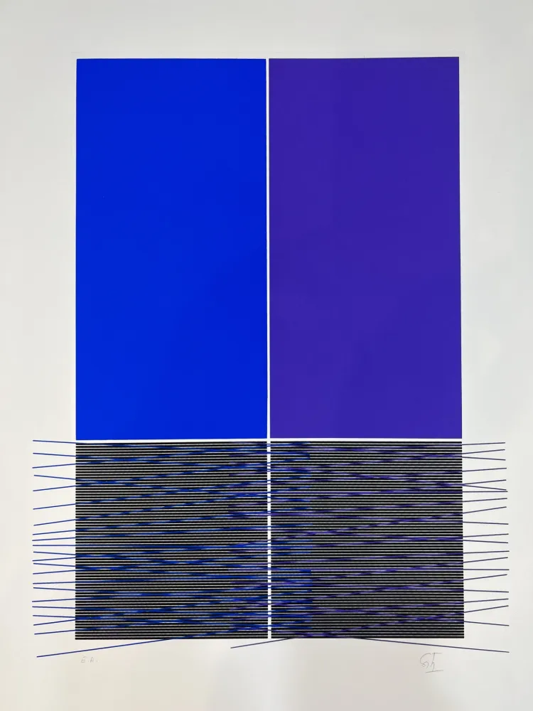 Сериграфия Soto - Composition