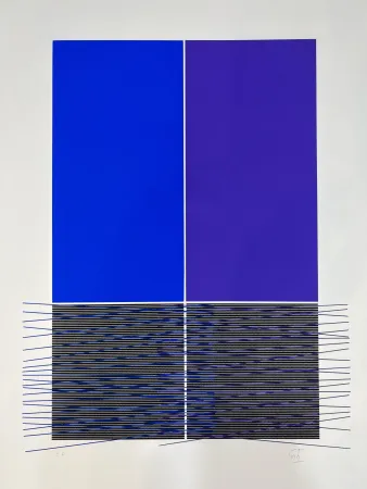 Сериграфия Soto - Composition