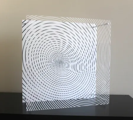 Многоэкземплярное Произведение Soto - Espiral Doble (Serie sintesis)