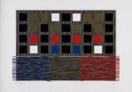 Сериграфия Soto - Sans titre