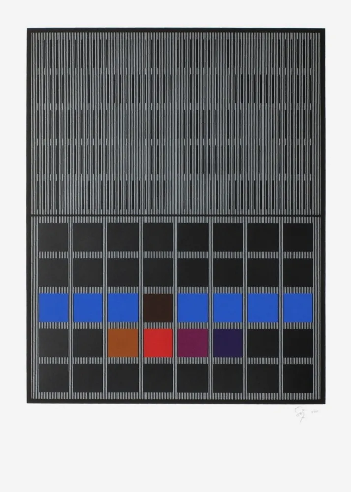 Сериграфия Soto - Untitled