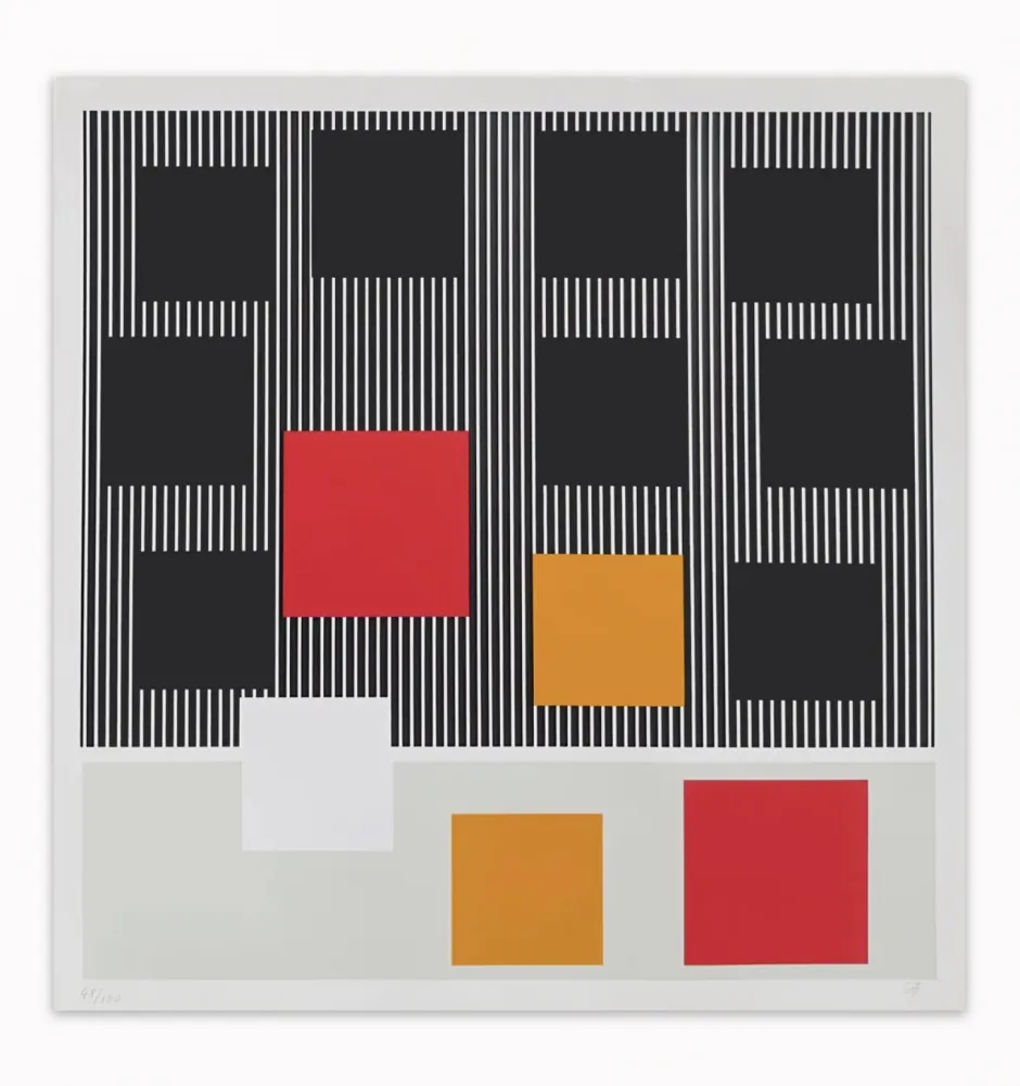 Сериграфия Soto - Untitled