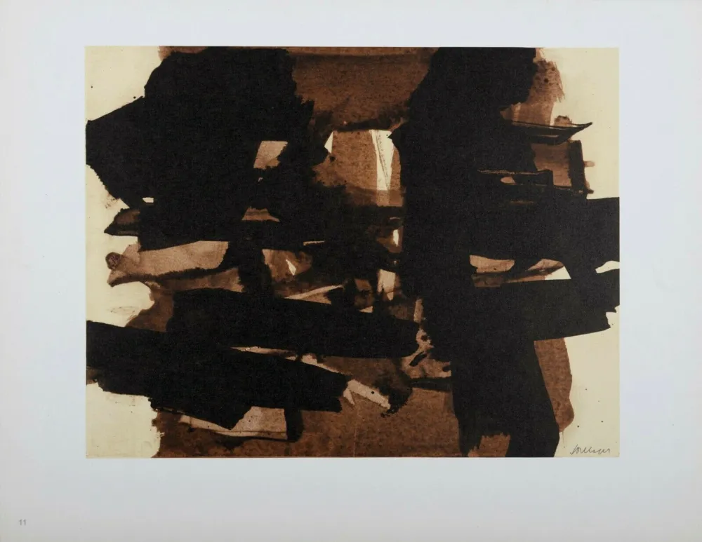 Гашение Soulages (After) - Composition #11