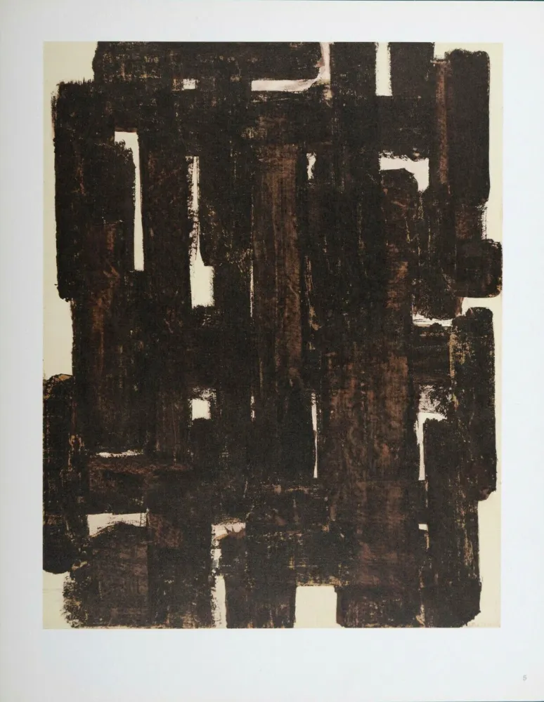 Гашение Soulages (After) - Composition #5