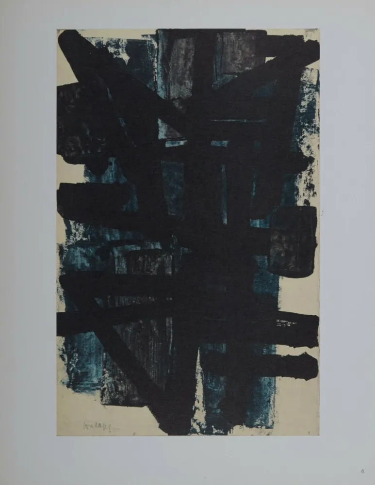 Гашение Soulages (After) - Composition #6
