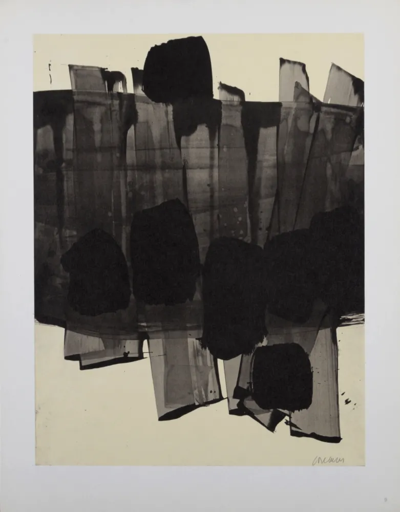 Гашение Soulages (After) - Composition #9