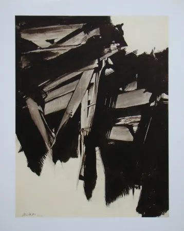 Литография Soulages (After) - Peinture sur papier - 1960