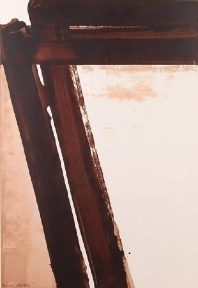 Сериграфия Soulages - Composition 15