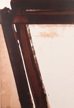 Сериграфия Soulages - Composition 15