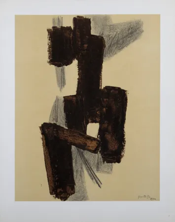 Гашение Soulages - Composition #7