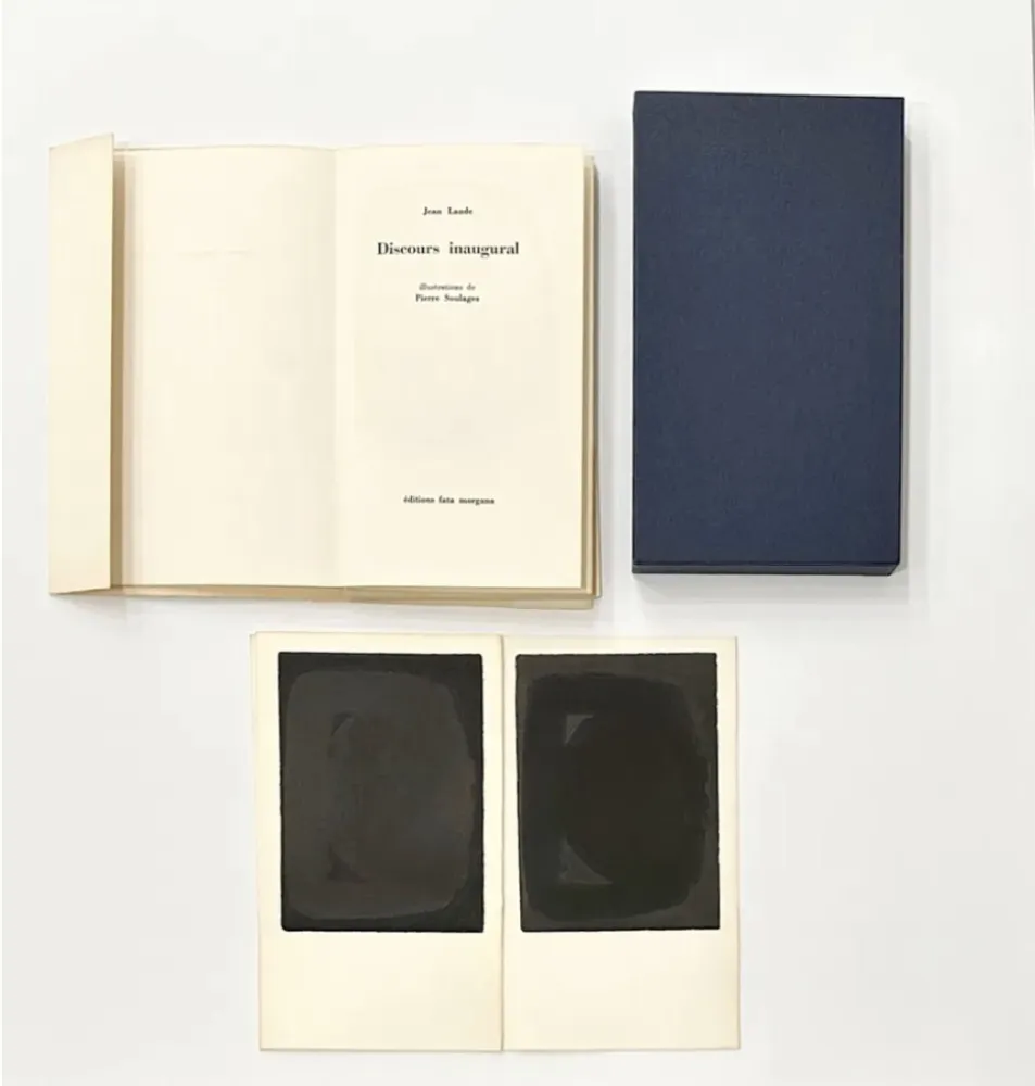 Иллюстрированная Книга Soulages - Discours inaugural