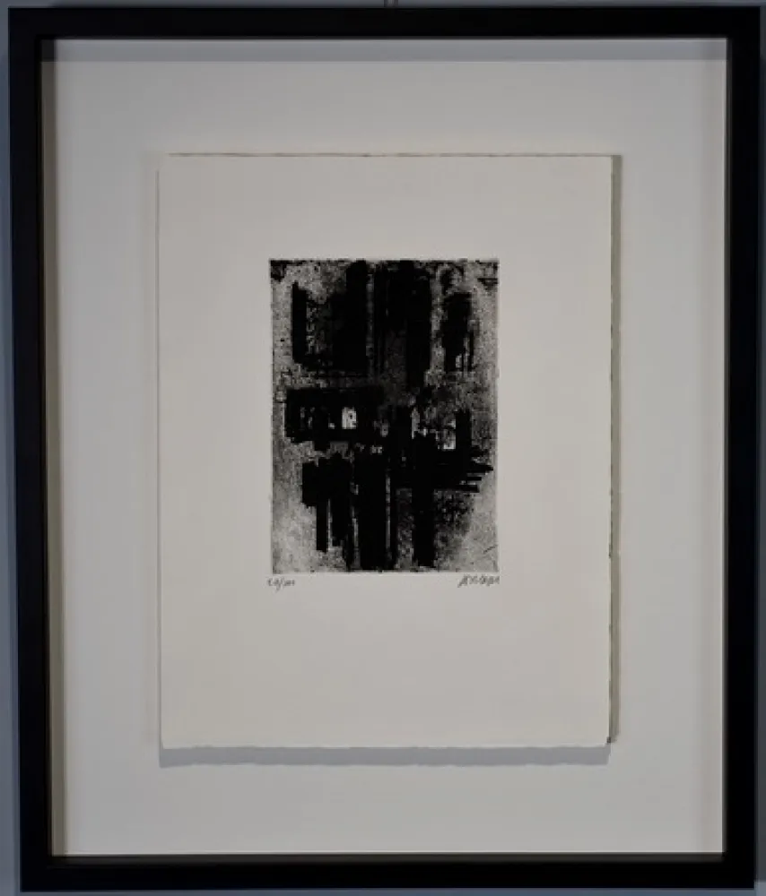 Офорт Soulages - EAU FORTE IV