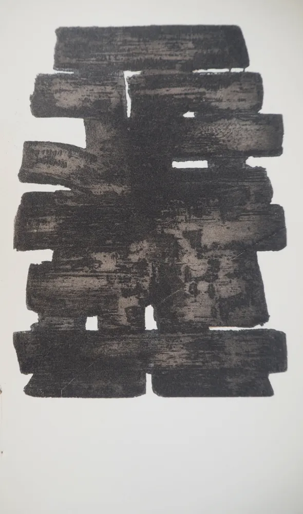 Литография Soulages - Eau Forte XIII