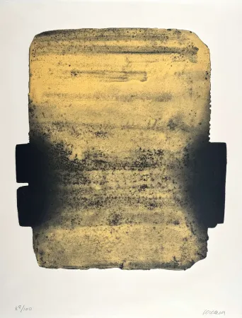 Офорт Soulages - Eau-forte XXIX 