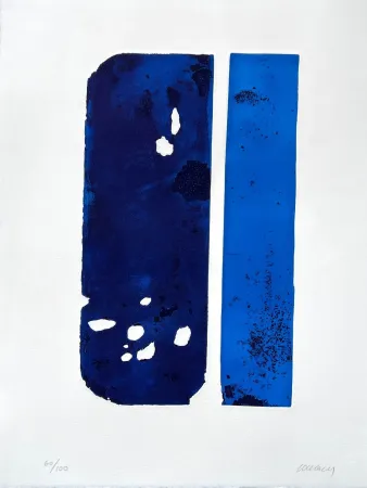 Офорт Soulages - Eau-forte XXX 