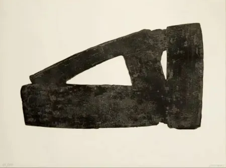 Гравюра Soulages - Eau-forte XXXII