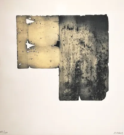 Офорт Soulages - Eau-forte XXXV 