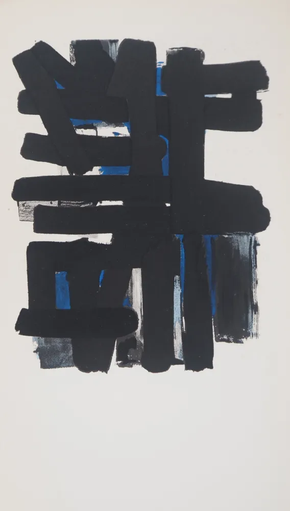 Литография Soulages - Gouache 11