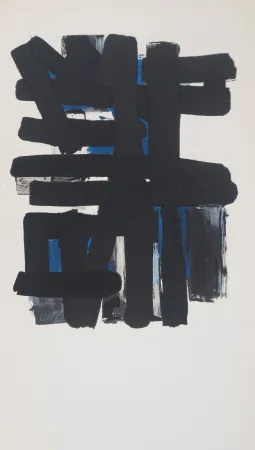 Литография Soulages - Gouache 11