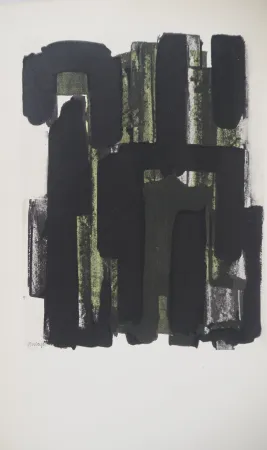 Литография Soulages - Gouache 8
