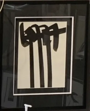 Литография Soulages - L 28