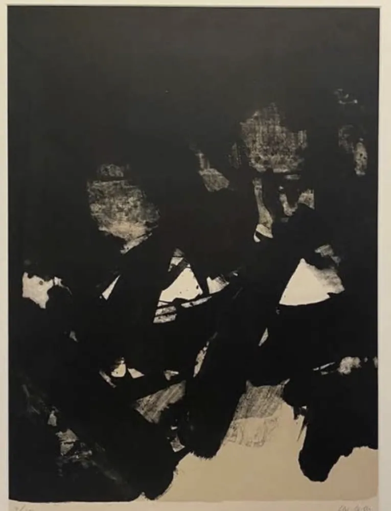 Литография Soulages - Lithographie 13