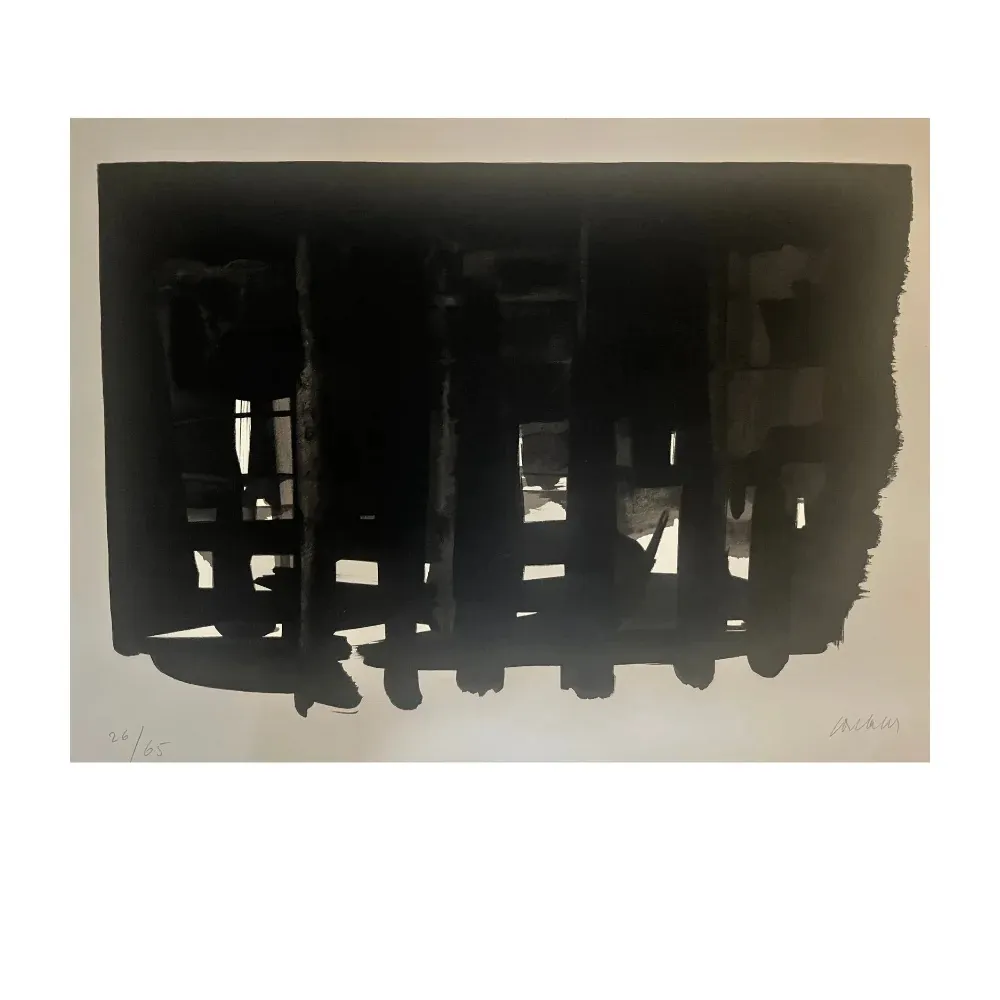 Литография Soulages - Lithographie 16, 1964