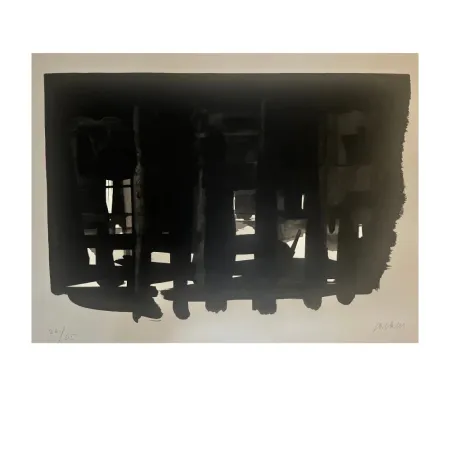 Литография Soulages - Lithographie 16, 1964