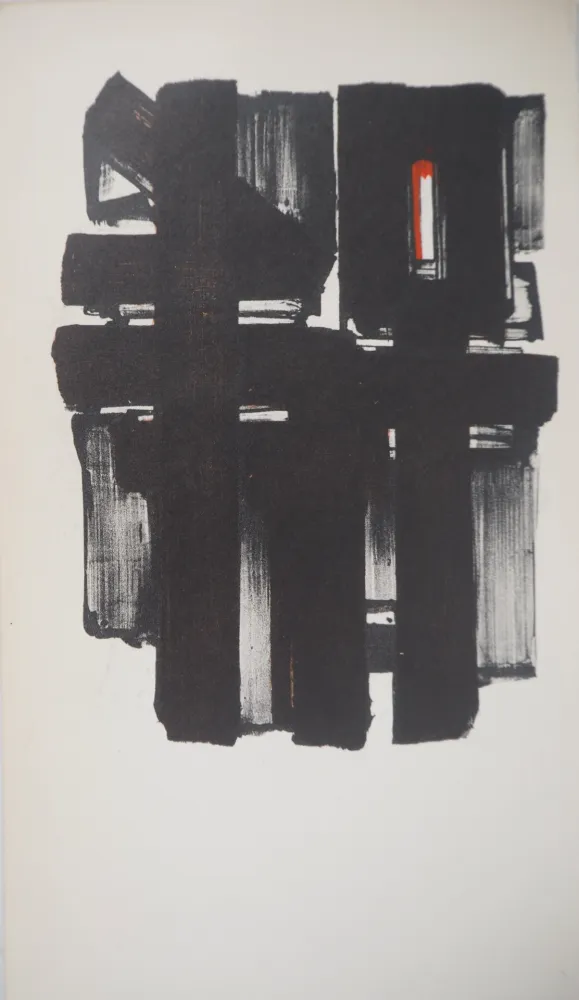 Литография Soulages - Lithographie 2