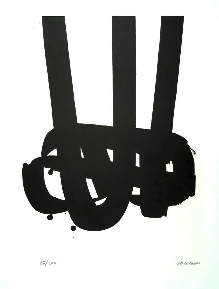 Литография Soulages - Lithographie 29