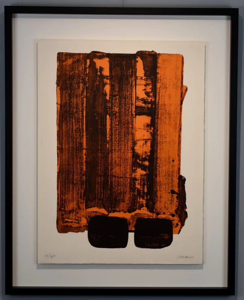 Литография Soulages - Lithographie 34