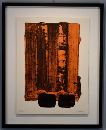 Литография Soulages - Lithographie 34