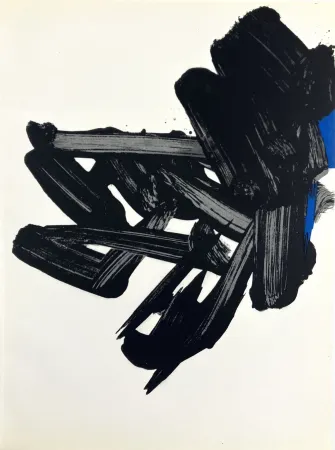 Литография Soulages - Lithographie n° 17