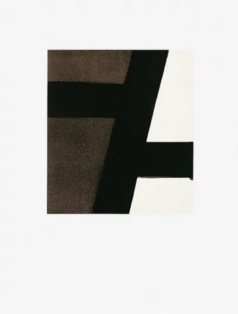 Литография Soulages - Lithographie n° 21