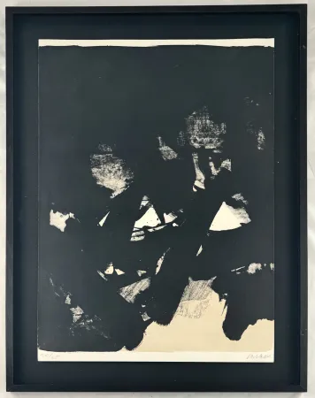 Литография Soulages - Lithographie n°13 