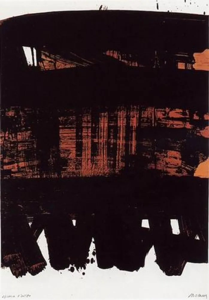 Нет Никаких Технических Soulages - Lithographie n°22