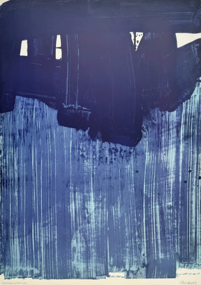 Литография Soulages - Lithographie n°23 