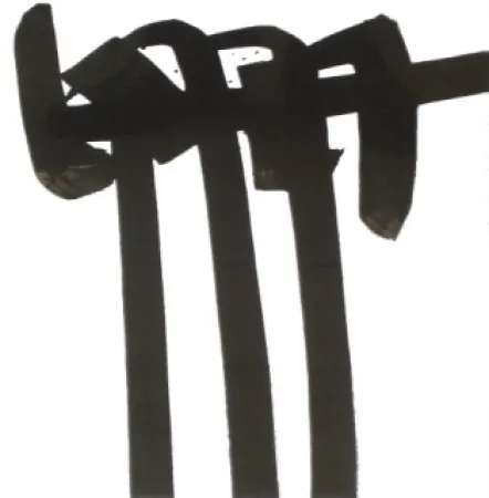 Литография Soulages - Lithographie n°28