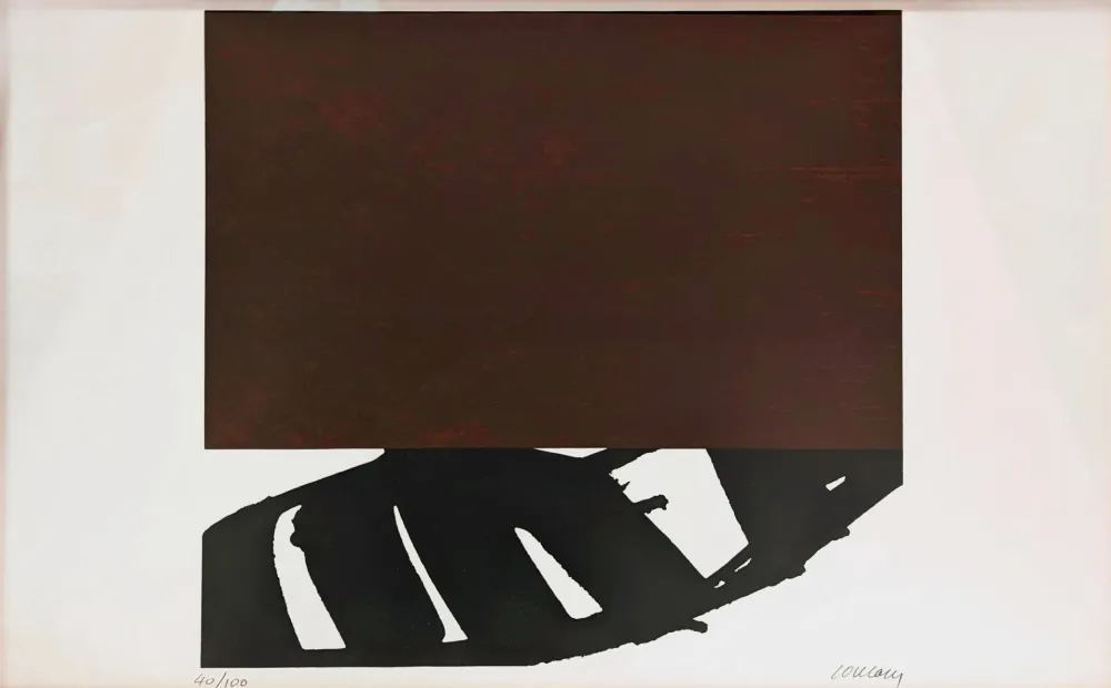 Литография Soulages - Lithographie n°43 
