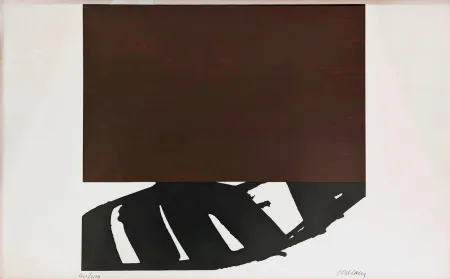 Литография Soulages - Lithographie n°43 