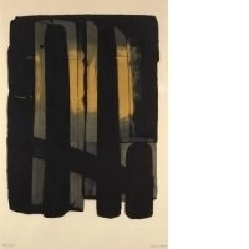 Литография Soulages - Lithographies n°38