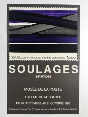 Афиша Soulages - Musée de la Poste
