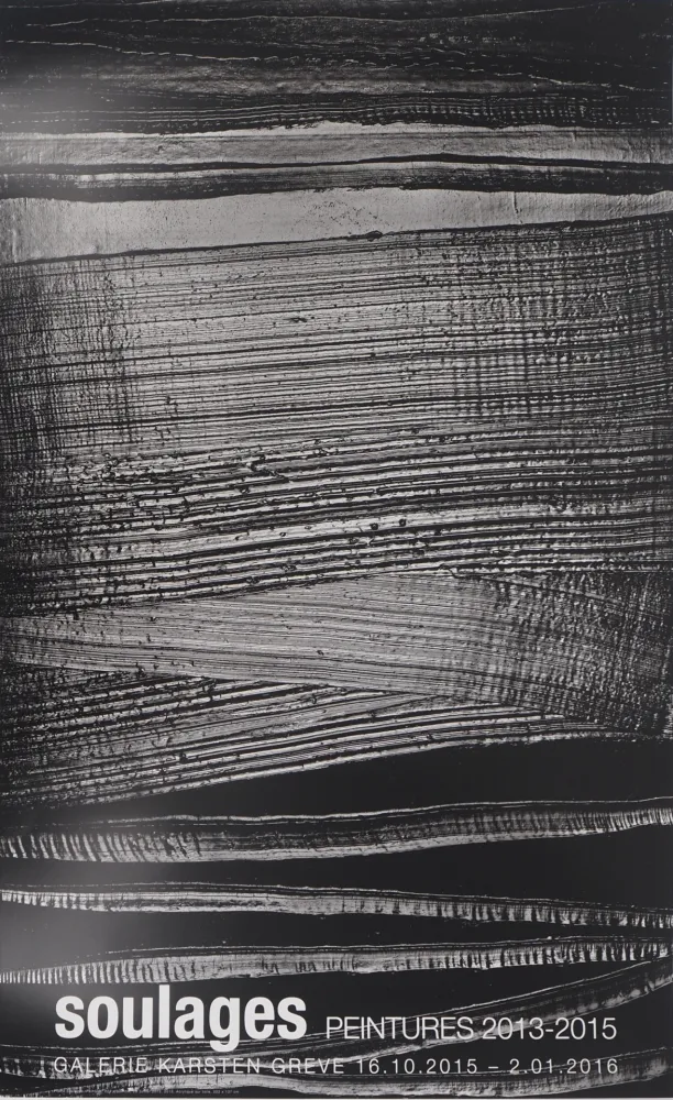 Иллюстрированная Книга Soulages - Outrenoir 28 juillet 2015