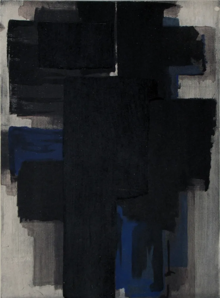 Трафарет Soulages - Peinture, 1955